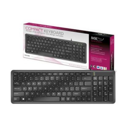 Imagem de Teclado MKPlus Compact TG5100S USB Preto (PT)