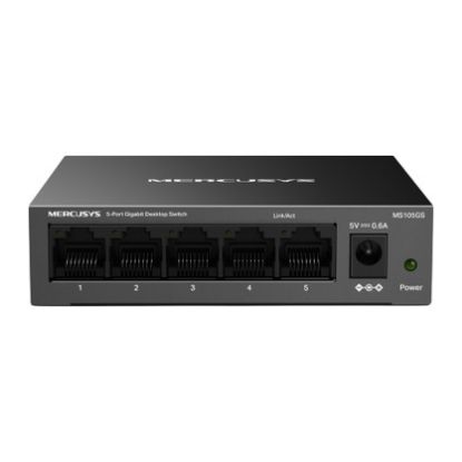 Imagem de Switch de Rede Mercusys 5 Portas Gigabit - MS105GS