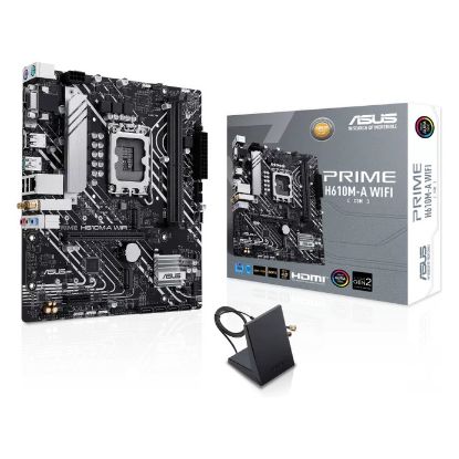 Imagem de Motherboard Asus Skt1700 - PRIME H610M-A WIFI DDR5