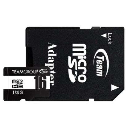 Imagem de MicroSD TeamGroup 16GB Class10 UHS-I SDHC + AdaptadorSD