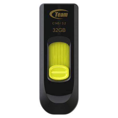 Imagem de Pen Drive TeamGroup C145 32GB USB3.2 Amarelo