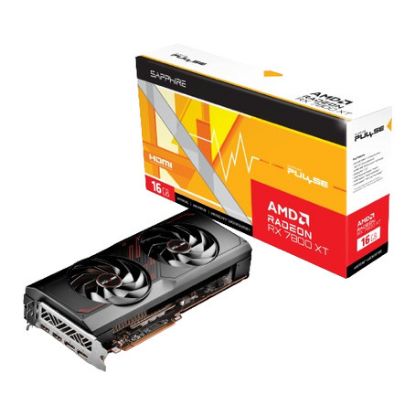 Imagem de Placa Gráfica Sapphire Radeon RX 7800 XT Pulse 16GB