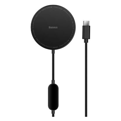 Imagem de Carregador Wireless Baseus Simple Mini2 15W Preto