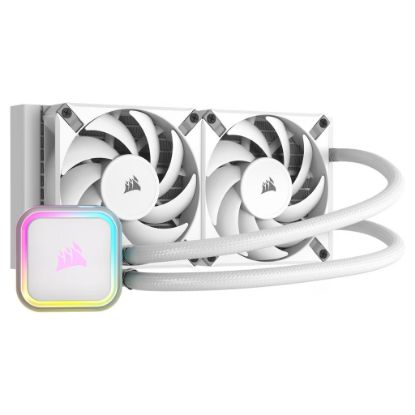 Imagem de Cooler CPU Corsair iCUE H100i Elite RGB Liquid 240mm Branco