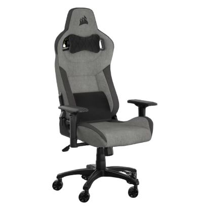 Imagem de Cadeira Gaming Corsair T3 Rush Fabric Cinza/Carbono