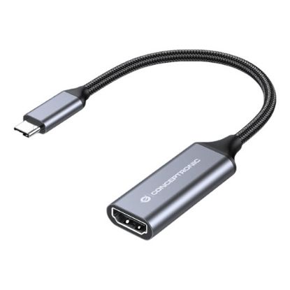 Imagem de Cabo Adaptador Type-C p/ HDMI 4K 60Hz M/F Conceptronic Cinza - 18cm