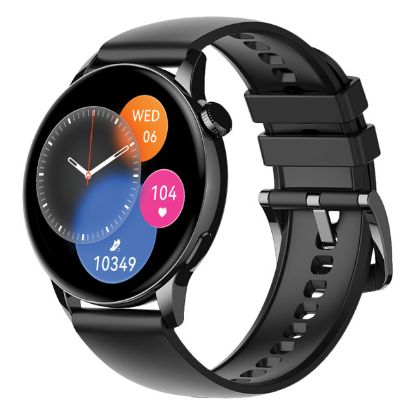 Imagem de SmartWatch Maxcom FW58 Vanad Pro Silicone + Aço Preto