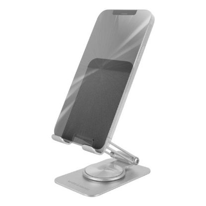 Imagem de Suporte Mesa 360° Dobrável p/ Smartphone até 10" Mars Gaming MA-RSSW Cinza