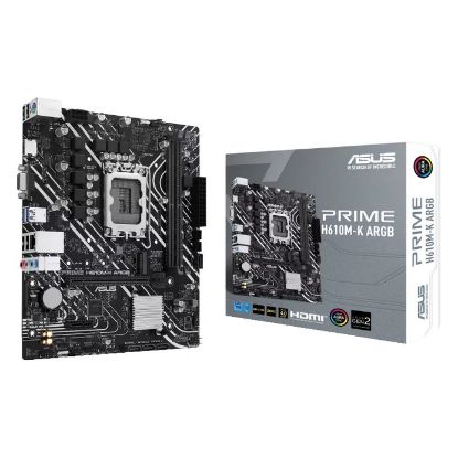 Imagem de Motherboard Asus Skt1700 - PRIME H610M-K ARGB DDR5