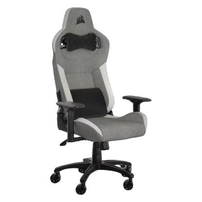 Imagem de Cadeira Gaming Corsair T3 Rush Fabric Cinza/Branca
