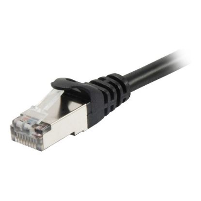 Imagem de Cabo de Rede RJ45 Equip Cat.6A S/FTP Preto - 5Mtr