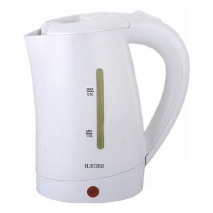 Imagem de Jarro Elétrico Haeger Travel 0.5L - 1100W Branco
