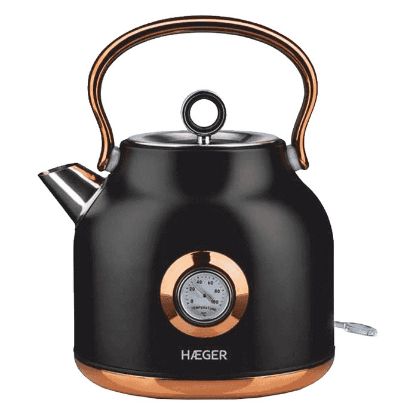 Imagem de Chaleira Elétrica Haeger Art Deco 1.7L - 2200W Preto