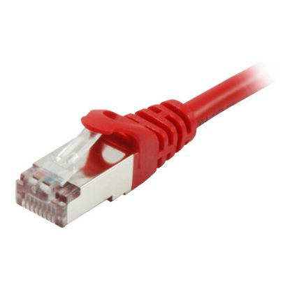 Imagem de Cabo de Rede RJ45 Equip Cat.6A S/FTP Vermelho - 50cm