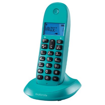Imagem de Telefone Portátil Motorola C1001LB+ Turquesa