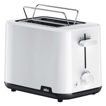 Imagem de Torradeira Braun Breakfast1 Toaster HT 1010 WH 900W Branca