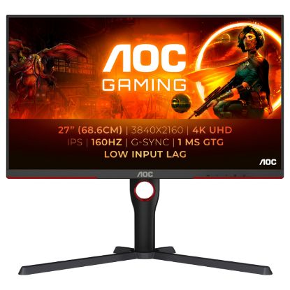 Imagem de Monitor AOC Gaming 27" U27G3X IPS 4K 16:9 160Hz G-Sync (1ms)