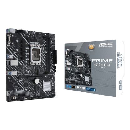 Imagem de Motherboard Asus Skt1700 - PRIME H610M-E D4 CSM