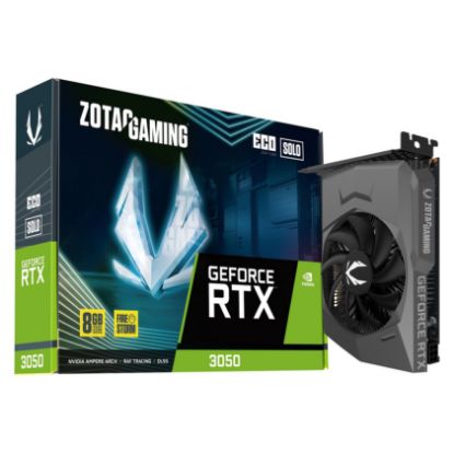 Imagem de Placa Gráfica ZOTAC GeForce RTX 3050 ECO SOLO 8GB