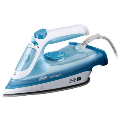 Imagem de Ferro a Vapor Braun FreeStyle 3 FI 3144 BL 2400W Azul
