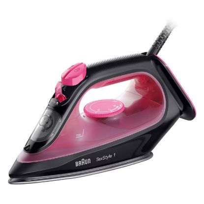 Imagem de Ferro a Vapor Braun TexStyle 1 SI 1070 PU 2000W Preto/Roxo