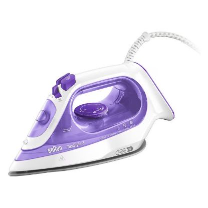 Imagem de Ferro a Vapor Braun TexStyle 3 SI 3042 VL 2350W Roxo