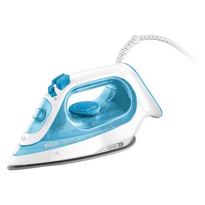Imagem de Ferro a Vapor Braun TexStyle 3 SI 3053 BL 2400W Azul