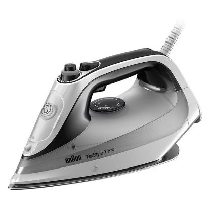 Imagem de Ferro a Vapor Braun TexStyle 7 Pro SI 7149 WB 2900W Preto/Branco