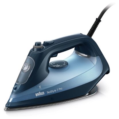 Imagem de Ferro a Vapor Braun TexStyle 7 Pro SI 7160 BL 3000W Azul