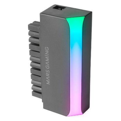 Imagem de Adaptador Mars Gaming ATX 24-Pin 90º ARGB Preto