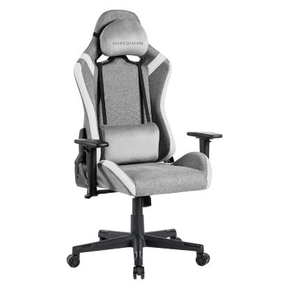 Imagem de Cadeira Gaming Mars Gaming MGC-PRO FABRIC Cinza/Branca