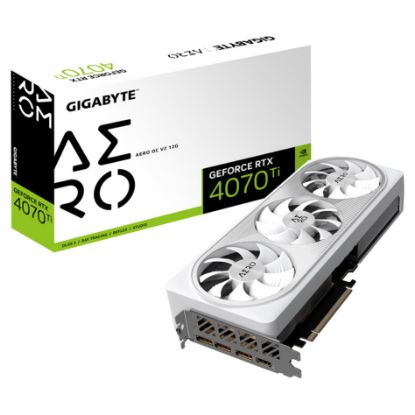 Imagem de Placa Gráfica Gigabyte GeForce RTX 4070 Ti AERO OC V2 12GB DLSS3