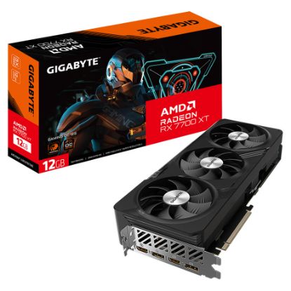 Imagem de Placa Gráfica Gigabyte Radeon RX 7700 XT GAMING OC 12GB