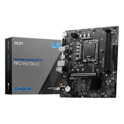 Imagem de Motherboard MSI Skt1700 - PRO H610M-E DDR5