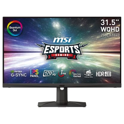 Imagem de Monitor MSI 31.5" MAG 321QR-QD IPS WQHD 16:9 170Hz G-Sync (1ms)