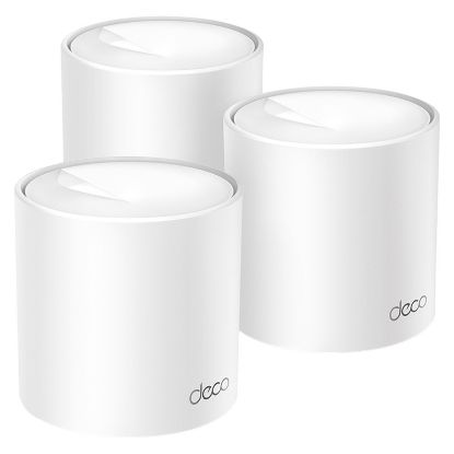 Imagem de Router TP-Link Wireless AX1500 Deco X10 Whole Home-Mesh Dual-Band WiFi 6 (Pack3)