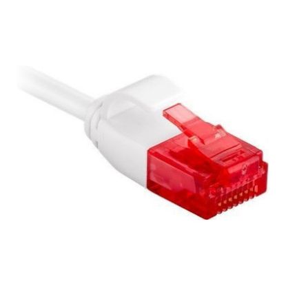 Imagem de Cabo de Rede RJ45 Ewent Cat.6 U/UTP Slim Branco - 1.5Mtr