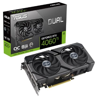 Imagem de Placa Gráfica Asus GeForce RTX 4060 Ti DUAL EVO OC 8GB DLSS3