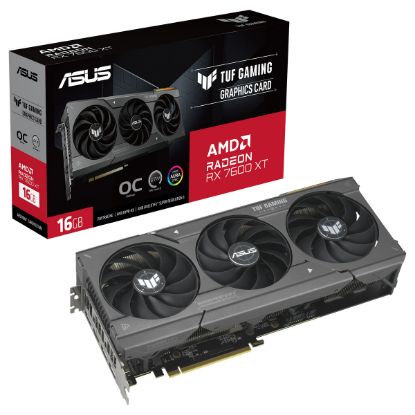 Imagem de Placa Gráfica Asus Radeon RX 7600 XT TUF GAMING OC 16GB