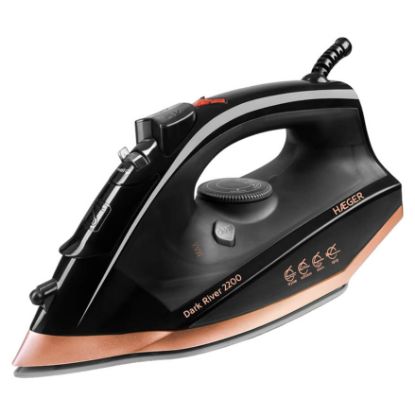 Imagem de Ferro a Vapor Haeger Dark River 2200W Preto
