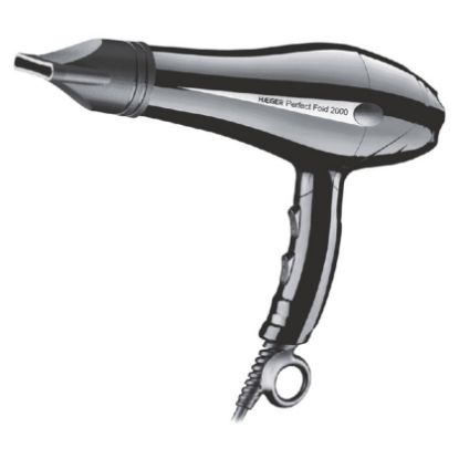 Imagem de Secador de Cabelo Haeger Perfect Fold 2000W Preto
