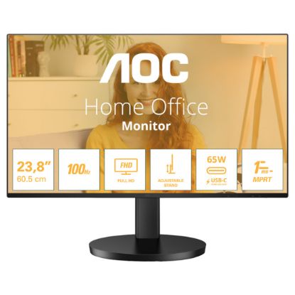 Imagem de Monitor AOC 27" 27B3CF2 IPS FHD 16:9 100Hz USB Type-C (1ms) c/Colunas