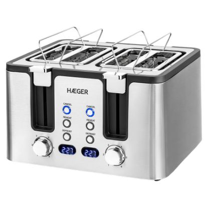 Imagem de Torradeira Haeger Otimus Toast 1700W Inox