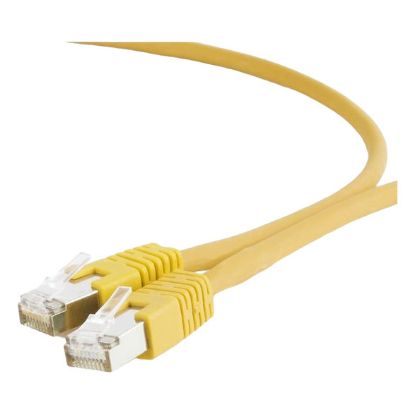 Imagem de Cabo de Rede RJ45 Gembird Cat.6A S/FTP Amarelo - 3Mtr