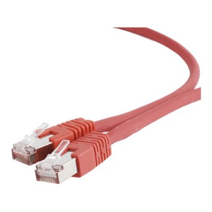 Imagem de Cabo de Rede RJ45 Gembird Cat.6A S/FTP Vermelho - 2Mtr