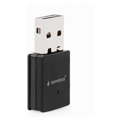 Imagem de Adaptador de Rede USB Wireless Gembird 300Mbps Mini - WNP-UA300-01
