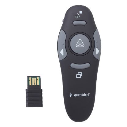 Imagem de Apontador Gembird WP-L-01 Wireless Preto