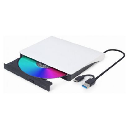 Imagem de Gravador DVD USB3.1 Gembird Branco