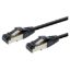 Imagem de Cabo de Rede RJ45 Gembird Cat.8 S/FTP Preto - 50cm