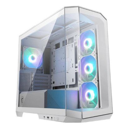 Imagem de Caixa MSI MAG Pano M100R PZ Branca (Micro-ATX) (Vidro Temperado)